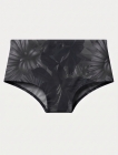Sunga Masculina Estampada Preta