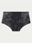 Sunga Masculina Estampada Preta