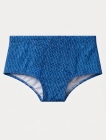 Sunga Masculina Lisa Estampado Azul